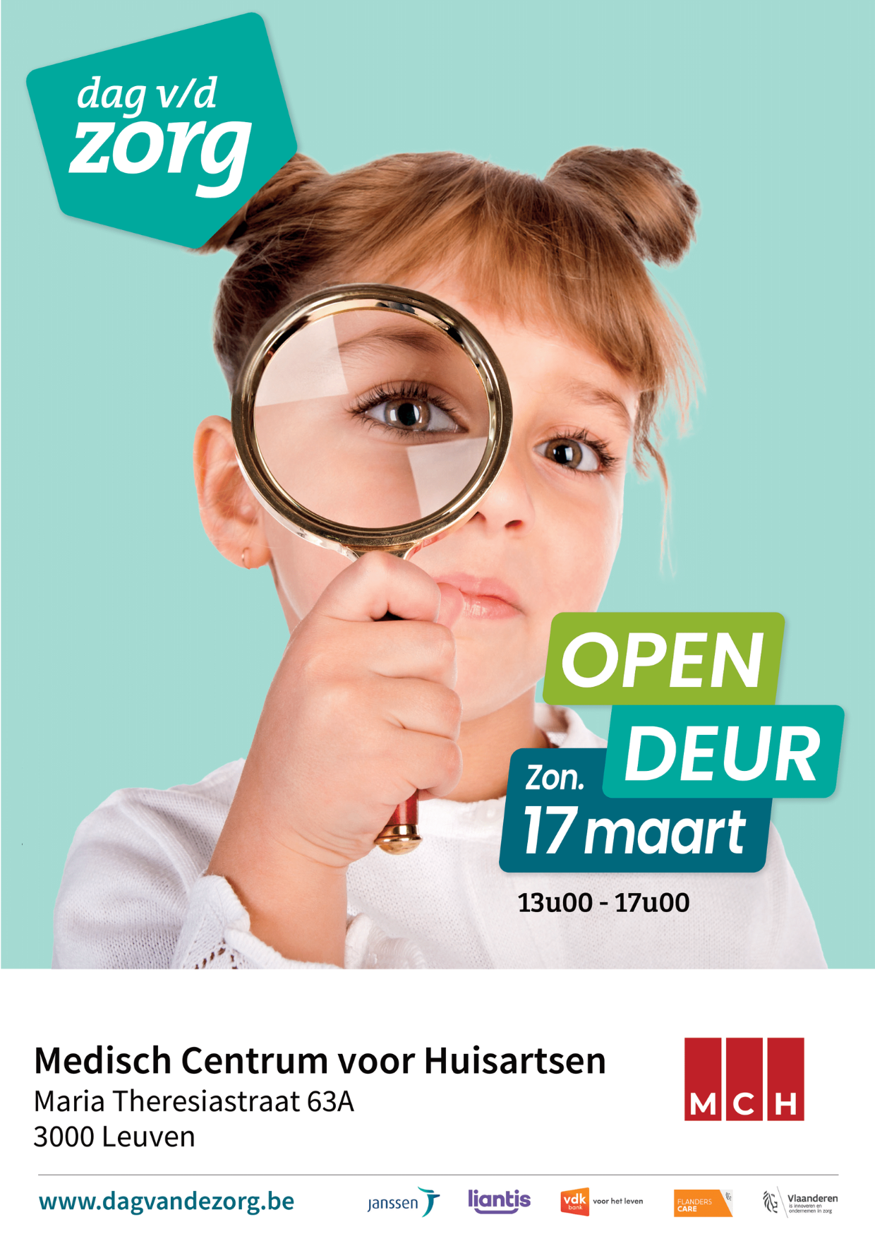 Op 17 maart opent MCH campus Leuven de deuren voor Dag van de Zorg