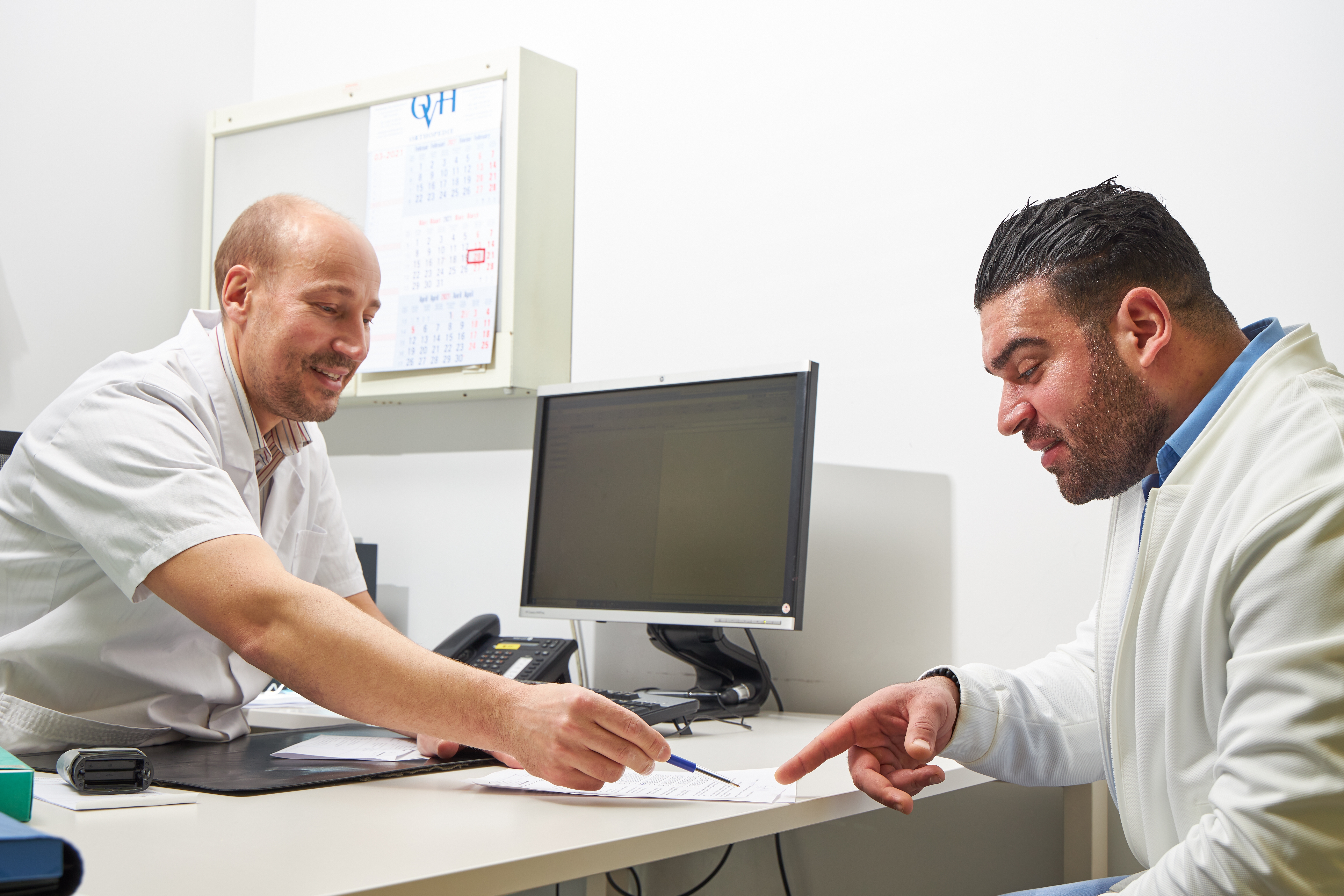 VERSTERKING VAN HET MEDISCH TEAM