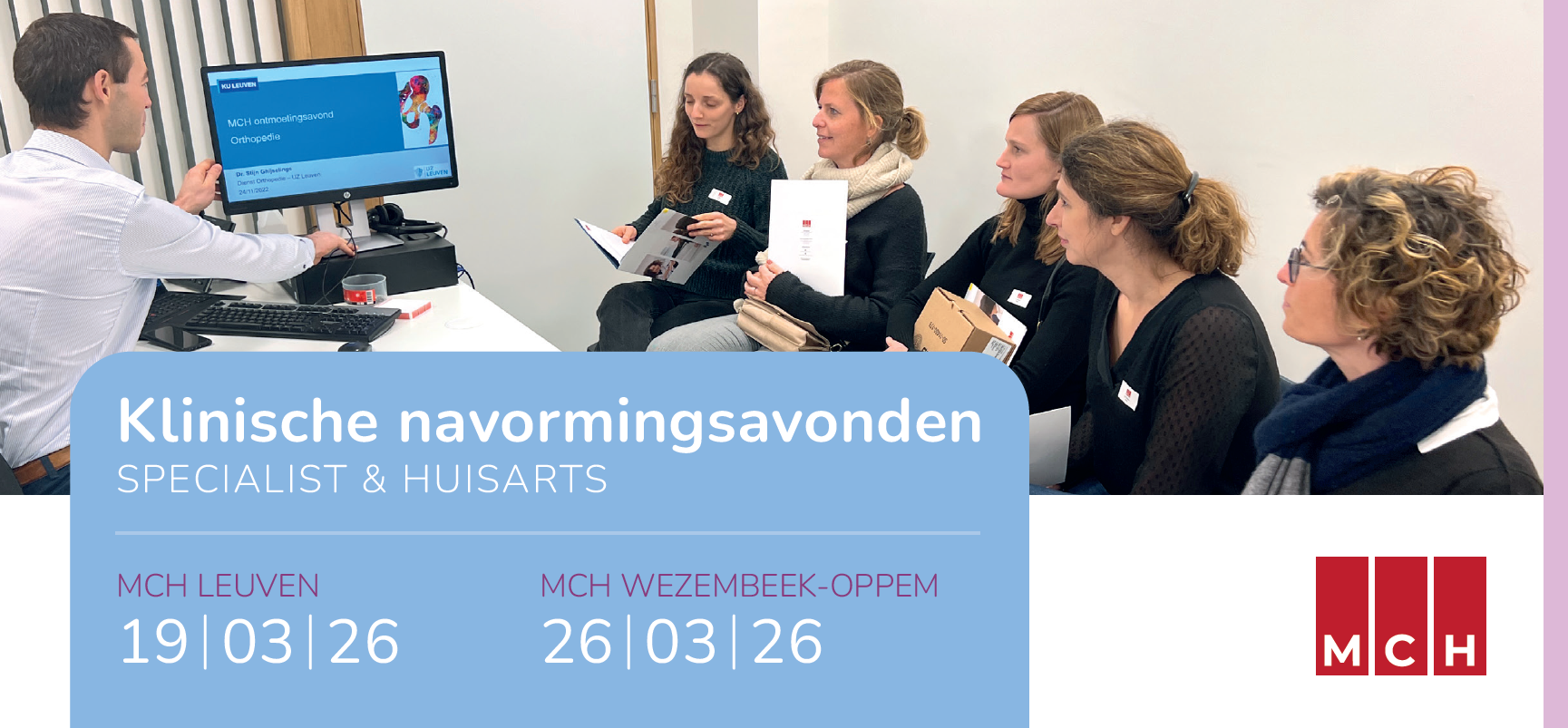 Klinische navormingsavond Leuven 2026