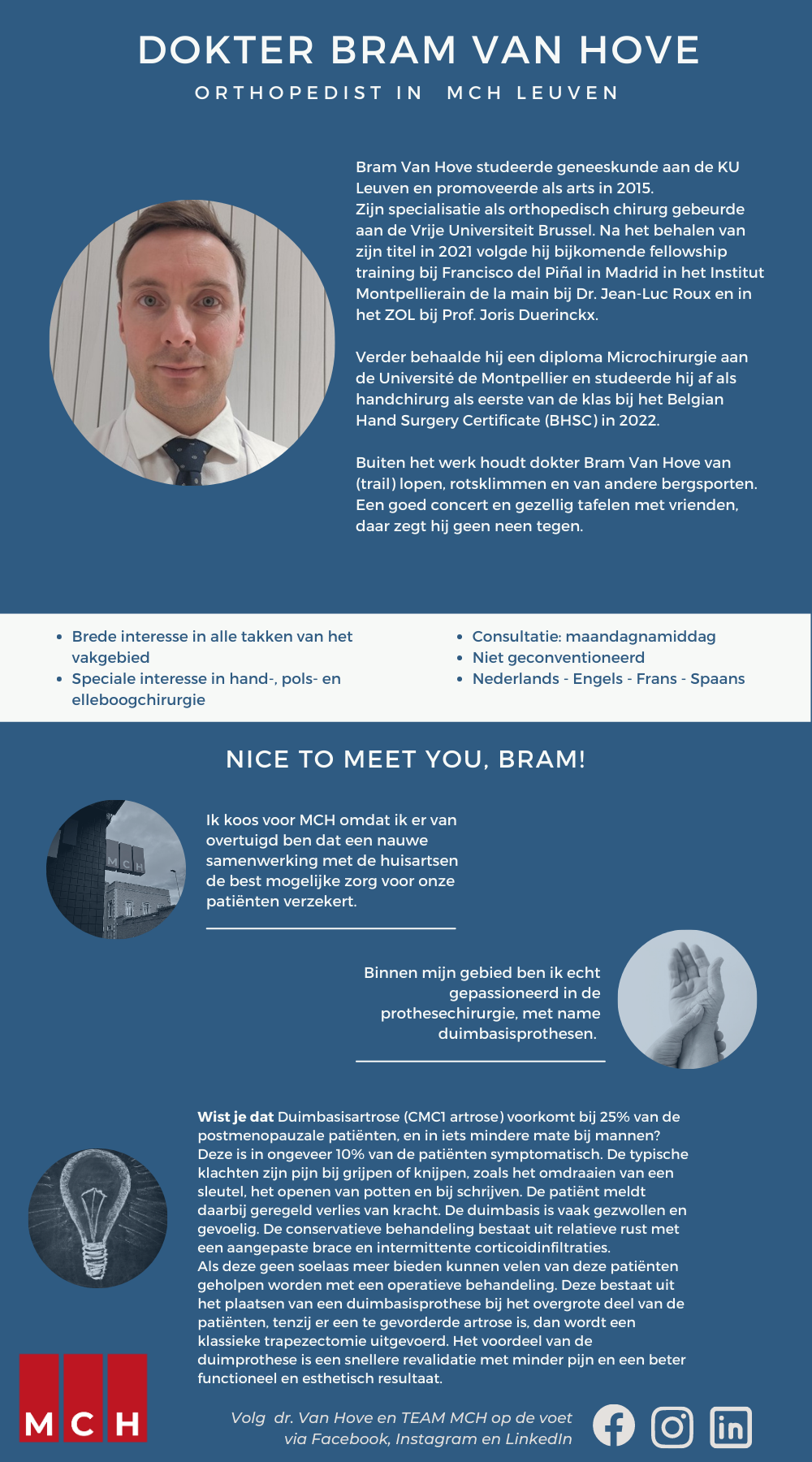 Maak kennis met dokter Van Hove