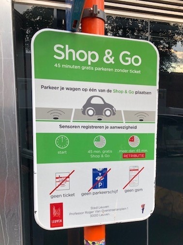 Toegankelijkheid minder mobiele patiënten in MCH Leuven – Shop & Go zone