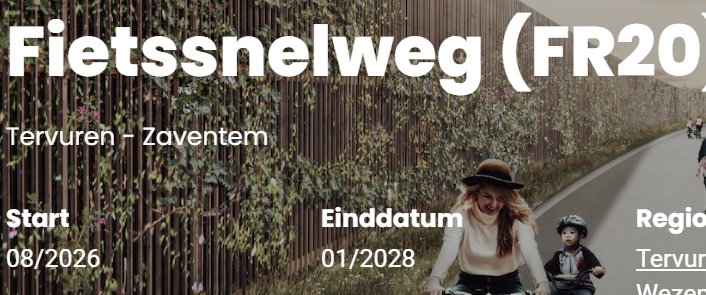 Wegenwerken FR20 vanaf 3 augustus: houd rekening met langere reistijd naar MCH Wezembeek-Oppem